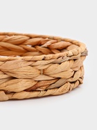 Корзинка для подачи Доляна «Камыш», d=24 см, из соломы - Фото 5