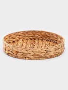 Корзинка для подачи Доляна «Камыш», d=32 см, из соломы - Фото 3