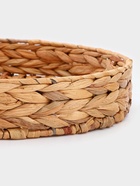 Корзинка для подачи Доляна «Камыш», d=32 см, из соломы - Фото 6