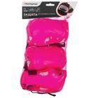 Защита роликовая детская: наколенники, налокотники, защита запястья, размер M, цвет розовый 7515130