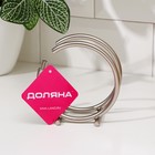 Салфетница Доляна «Ринго», 11×11×11 см, хромированная - Фото 2