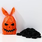 Резинки для волос на Хэллоуин «Тыква злодей», 80 шт., d= 2,5 см. - Фото 2