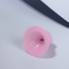 Банка вакуумная для массажа, силиконовая, 6,5 × 4,3 см, цвет розовый - Фото 4