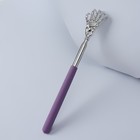 Массажёр - чесалка, с раздвижной ручкой, 22,5/59 см, цвет МИКС - Фото 2