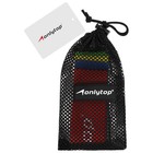 Набор фитнес-резинок ONLYTOP: нагрузка 4,5, 9, 13,6, 18,1, 22.7 кг, 5 шт. - Фото 14