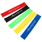 Набор фитнес-резинок ONLYTOP: нагрузка 4,5, 9, 13,6, 18,1, 22.7 кг, 5 шт. - Фото 3