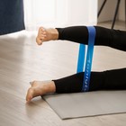 Набор фитнес-резинок ONLYTOP: нагрузка 4,5, 9, 13,6, 18,1, 22.7 кг, 5 шт. - Фото 10