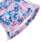 Мешок для обуви Erich Krause, 440 х 365 мм, Misty Flowers, голубой/розовый - фото 10226708