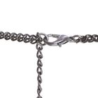 Колье «Геометричная нежность», цвет серо-чёрный - Фото 2