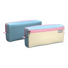 Пенал мягкий, 2 отделения, объёмный, 100×210×50 мм, Erich Krause, Light Blue, голубой - Фото 1