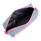 Пенал мягкий, 2 отделения, объёмный, 100×210×50 мм, Erich Krause, Light Blue, голубой - Фото 5