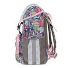 Ранец школьный на замке, 37×25×14 см, Erich Krause ErgoLine 15L, Bird Story 52588 - Фото 3