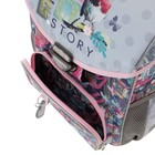 Ранец школьный на замке, 37×25×14 см, Erich Krause ErgoLine 15L, Bird Story 52588 - Фото 7