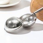 Сито для чая механическое Vent, серебристое - Фото 2