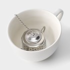 Сито для чая Magistro «Чайник Vent», цвет серебряный - фото 4350700