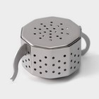 Сито для чая Magistro «Чайник Vent», цвет серебряный - фото 4350701
