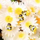 Декор флористический «Пчёлы», 28 шт., 13 х 10 мм - Фото 2