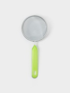 Сито для просеивания с ручкой Доляна «Хозяюшка», d=10 см, зелёное - Фото 1