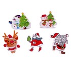 Набор для декора «Новогодний», 24 шт., МИКС - Фото 2