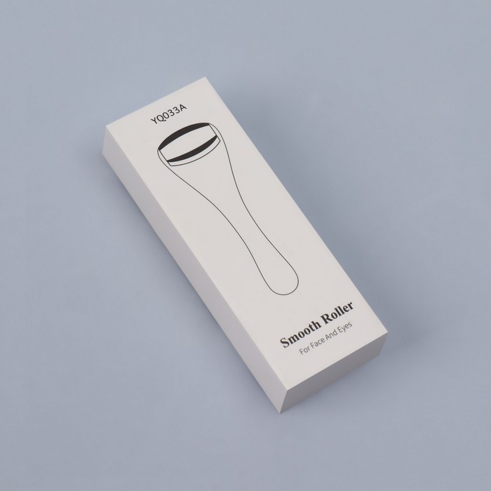 Ледяной роллер, универсальный, 7,8 × 2,8 см, цвет розовый/серебристый 27673