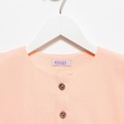 Платье для девочки MINAKU: Cotton Collection цвет светло-розовый, рост 104 - Фото 7