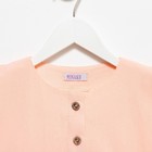 Платье для девочки MINAKU: Cotton Collection цвет светло-розовый, рост 110 7763170 - фото 14036810