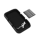 УЦЕНКА Коврик противоскользящий с номером телефона, 20×11 см, микс, черный - Фото 2