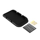 УЦЕНКА Коврик противоскользящий с номером телефона, 20×11 см, микс, черный - Фото 4