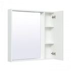 Шкаф-зеркало "Манхэттен 65" белый, универсальный - Фото 2