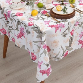 Скатерть «Доляна. Лютики», 145×250 см, 100% п/э