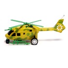 Вертолёт радиоуправляемый «Штурм в небе», свет, работает от батареек, цвет жёлтый - фото 4350764