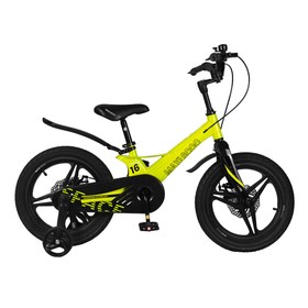Велосипед 16' Maxiscoo Space делюкс, цвет жёлтый