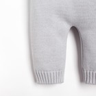 Комбинезон вязаный Крошка Я Basic, рост74-80 см, серый - фото 117008997 Комбинезон вязаный Крошка Я Basic, рост74-80 см, серый - фото 117008997