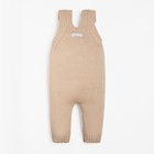 Комбинезон вязаный Крошка Я "Basic" рост 74-80 см, цвет бежевый - фото 25320003