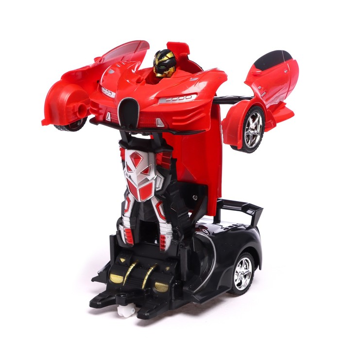 Робот радиоуправляемый «Широн», трансформируется, световые и звуковые эффекты, цвет красный 53854