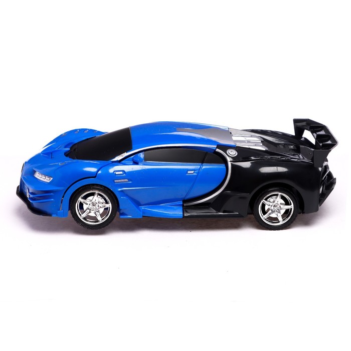 Робот радиоуправляемый «Широн», трансформируется, световые и звуковые эффекты, цвет синий 53855