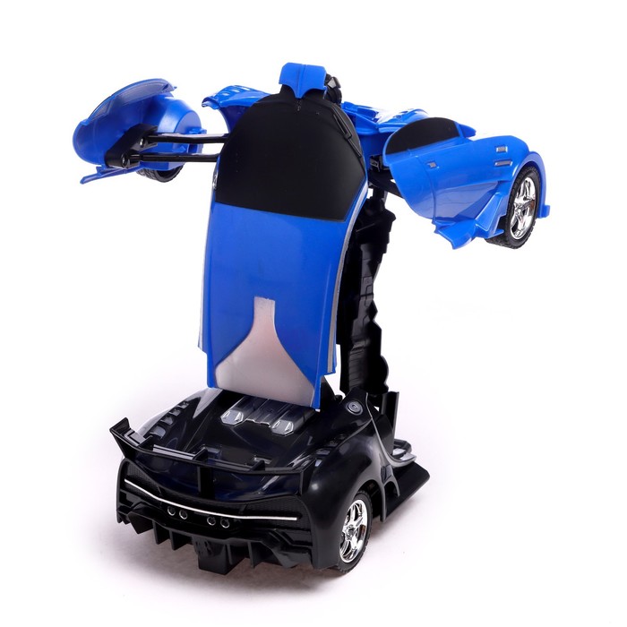 Робот радиоуправляемый «Широн», трансформируется, световые и звуковые эффекты, цвет синий 53855