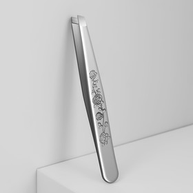 

Пинцет «Be beautiful» скошенный, широкий, 9 см, на блистере, цвет серебристый
