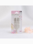 Иглы швейные для шерсти и пряжи, d=1.6-2 мм, 5.3-7.5 см, набор 6 шт. - Фото 2