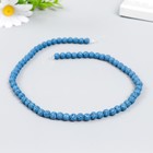 Бусины для ароматерапии с отверстием «Круглые. Королевский синий», d=0.6 см, набор 60 шт. - Фото 1