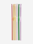 Набор крючков для вязания, d=2-4.5 мм, 14.5 см, 6 шт., разноцветный - Фото 2