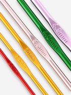 Набор крючков для вязания, d=2-4.5 мм, 14.5 см, 6 шт., разноцветный - Фото 4