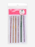 Набор крючков для вязания, d=2-4.5 мм, 14.5 см, 6 шт., разноцветный - Фото 6