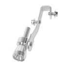 Свисток в глушитель, размер S, под диаметр трубы 32-43 мм, хром - Фото 2