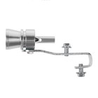 Свисток в глушитель, размер M, под диаметр трубы 37-48 мм, хром - Фото 3