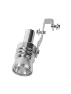 Свисток в глушитель, размер XL, под диаметр трубы 56-85 мм, хром - Фото 4