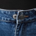 Пуговица для расширения пояса, 17 мм, цвет серебряный - Фото 6