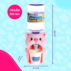 Кулер детский для воды Happy Valley «Baby zoo», хрюшка, 350 мл - Фото 3