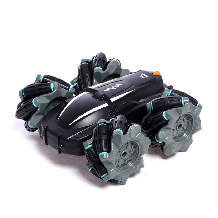 Перевёртыш радиоуправляемый STUNT ELF с управлением жестами, работает от аккумулятора, цвет чёрный 53864