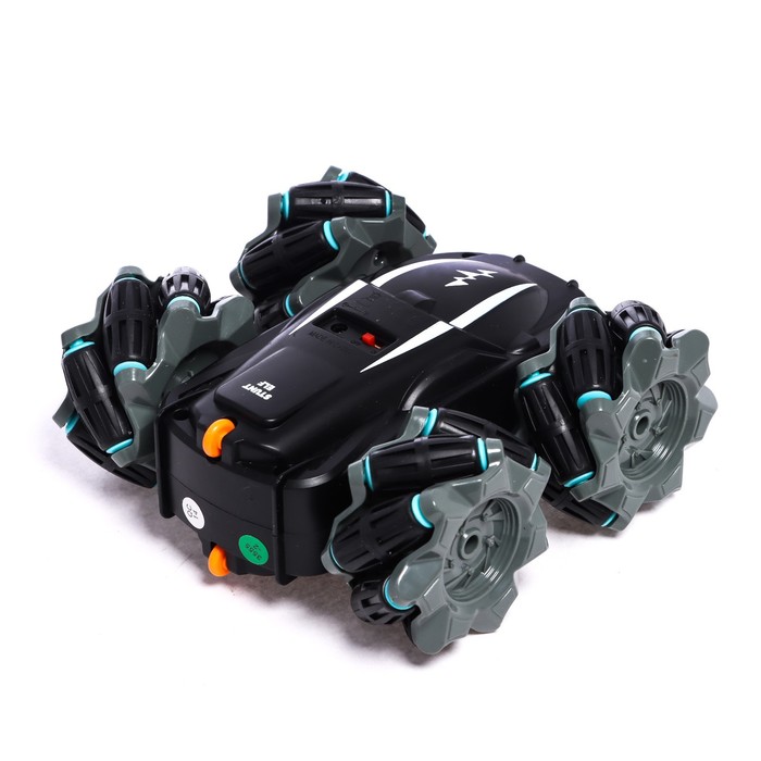 Перевёртыш радиоуправляемый STUNT ELF с управлением жестами, работает от аккумулятора, цвет чёрный 53864